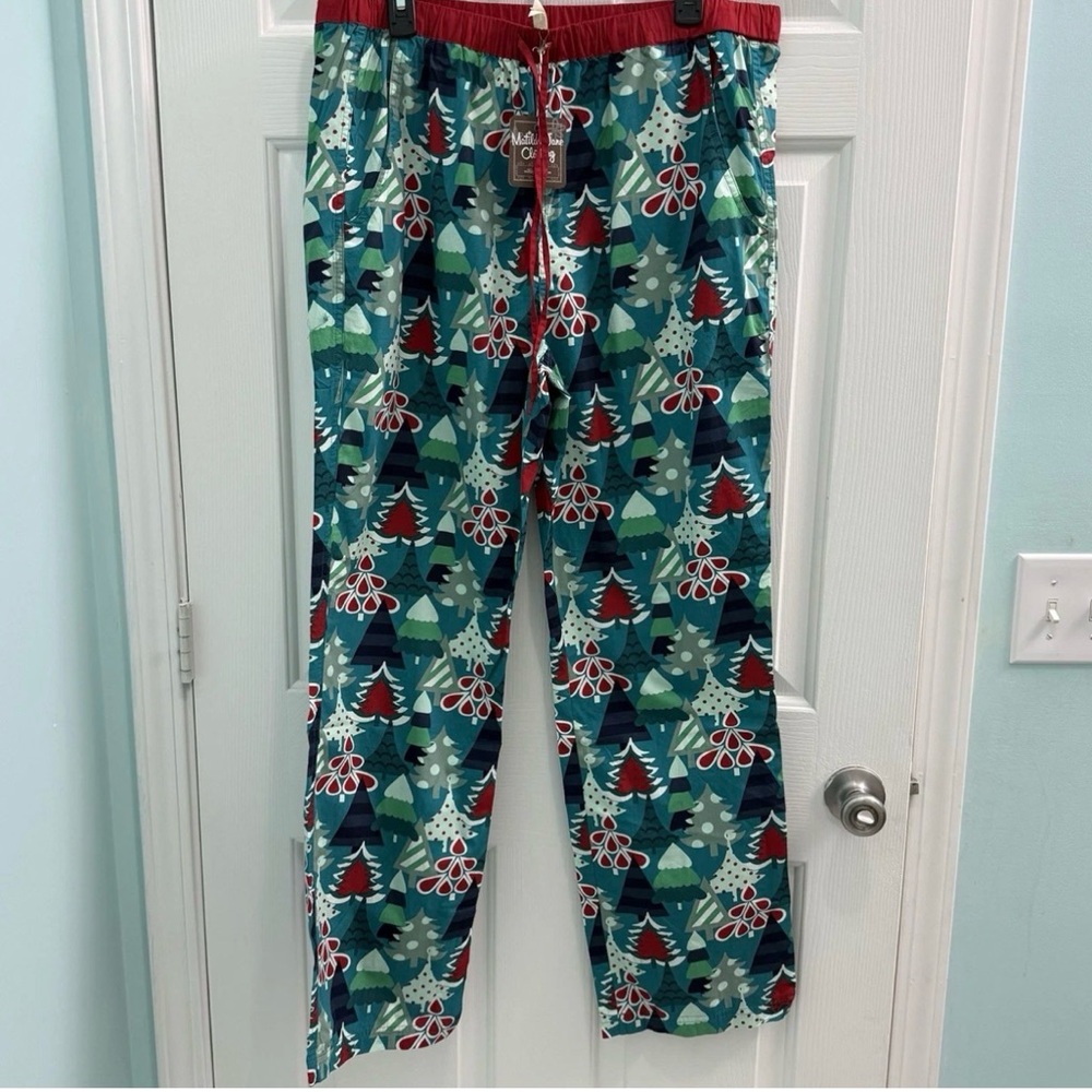 NWT Matilda Jane Men's Size XL Drawstring Holiday Christmas Pajama Pants